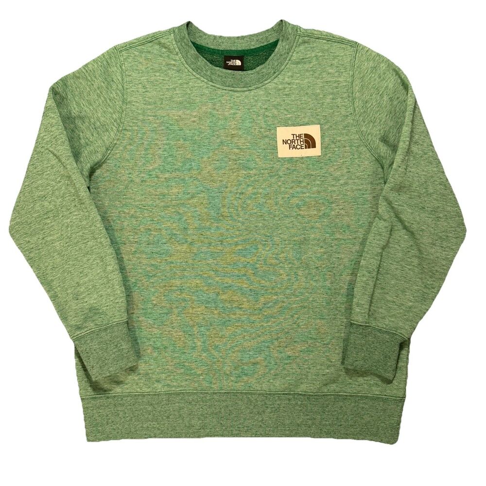 THE NORTH FACE Heritage Patch Crew Neck Long Sleeve Sweatshirt Womens Large